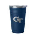 Logo Brands Georgia Tech 22oz Etch Stainless Cup 143-S22TC-9